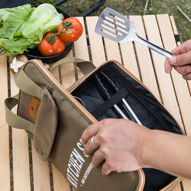 Camping Cooking Ware - Juego de Utensilios de Cocina para