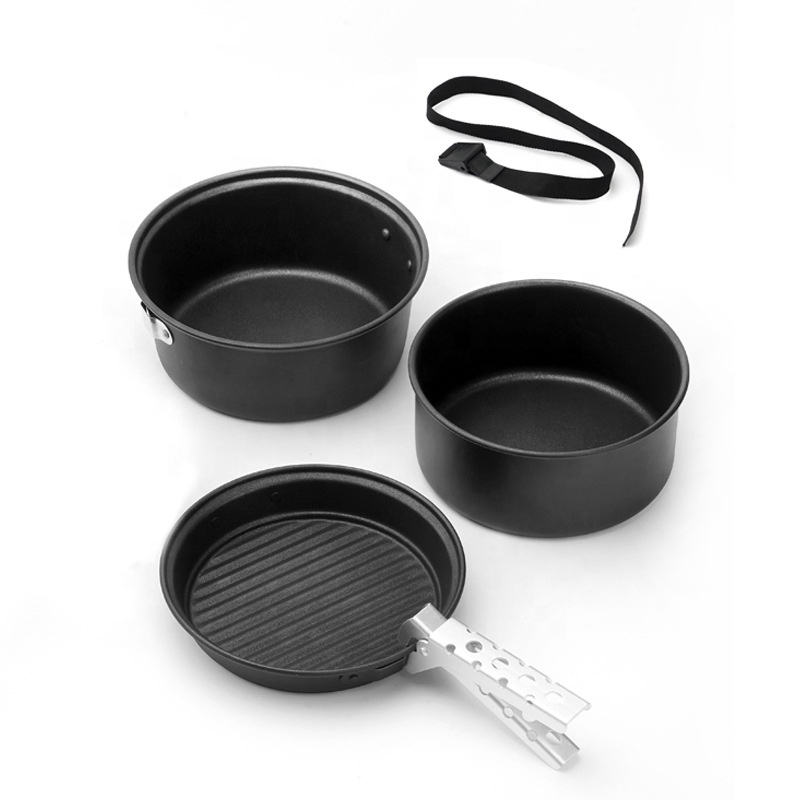 Camping Cooking Mess Kit - Kit de desorden de utensilios de