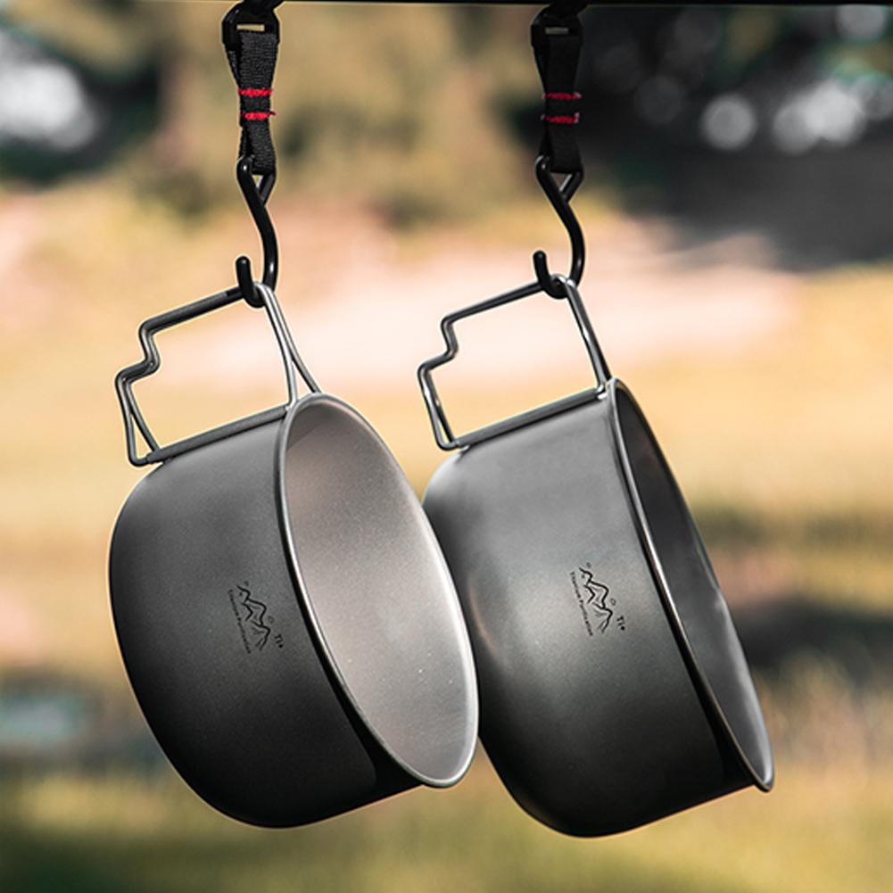 Camping Cooking Handle - Olla de Camping Ultraligera de Titanio