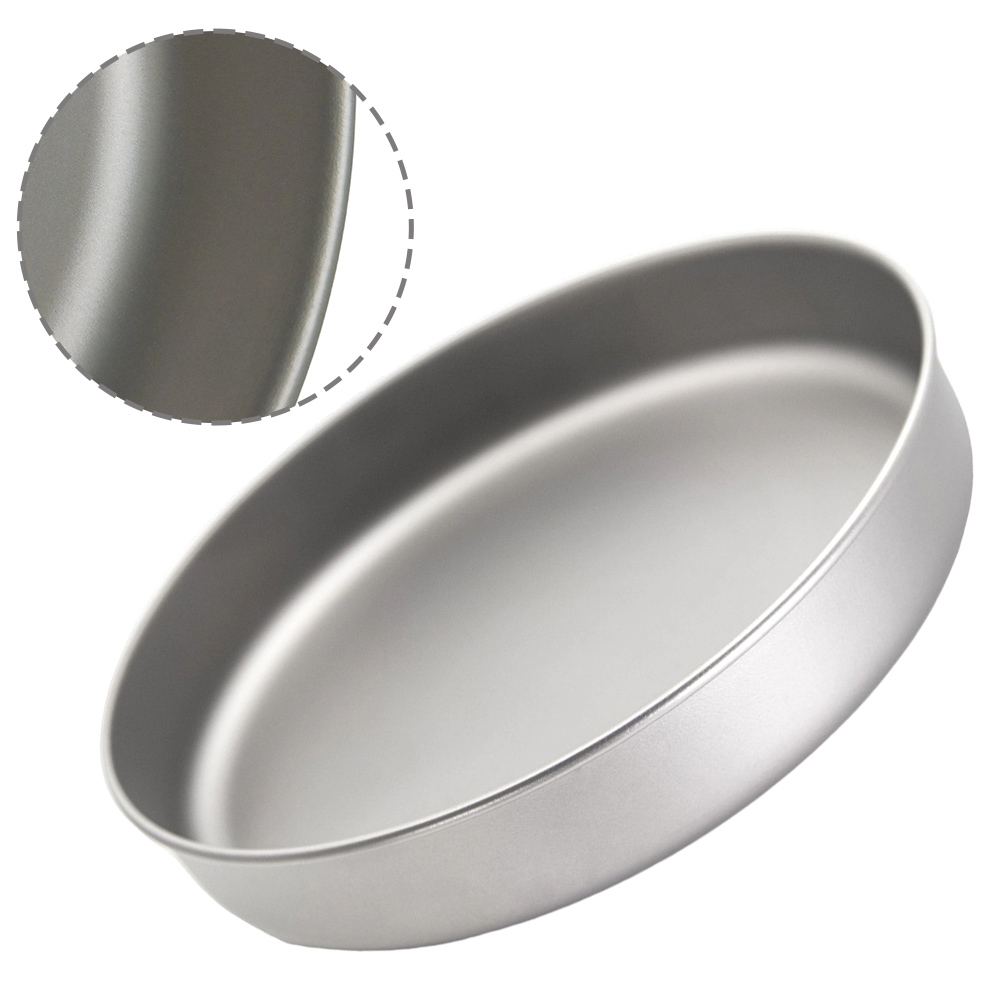 Camping Cooking Frying Pan - Olla ultraligera de Ti pura para