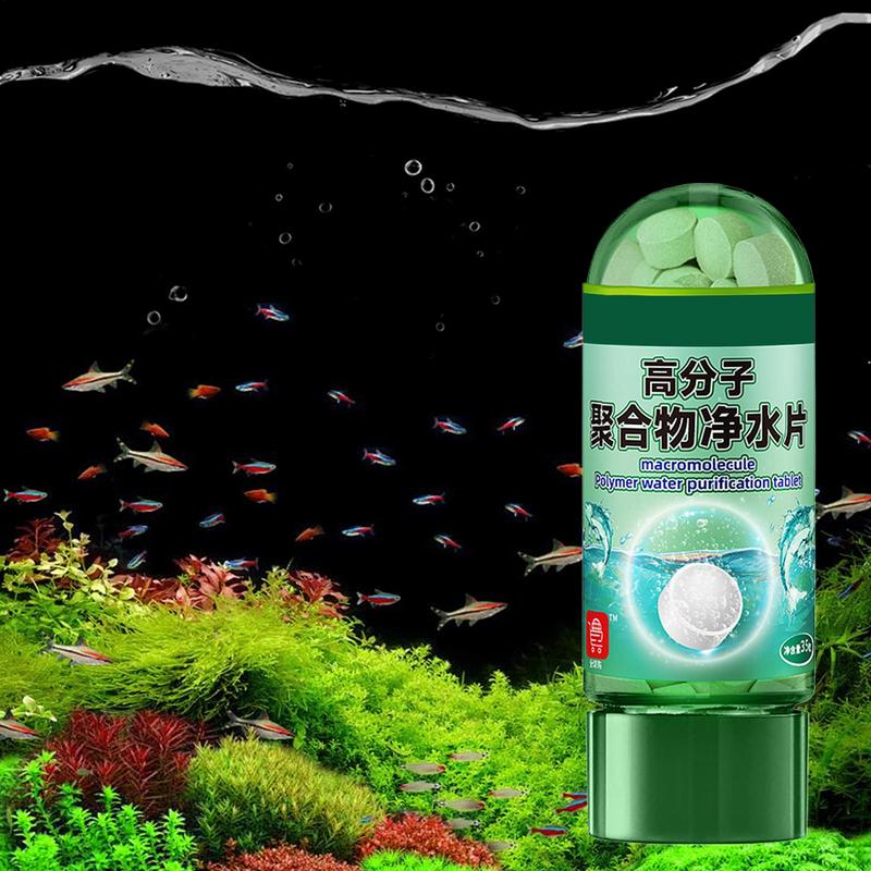 Water Purification Tablet - 1 botella de 35 tabletas, tabletas