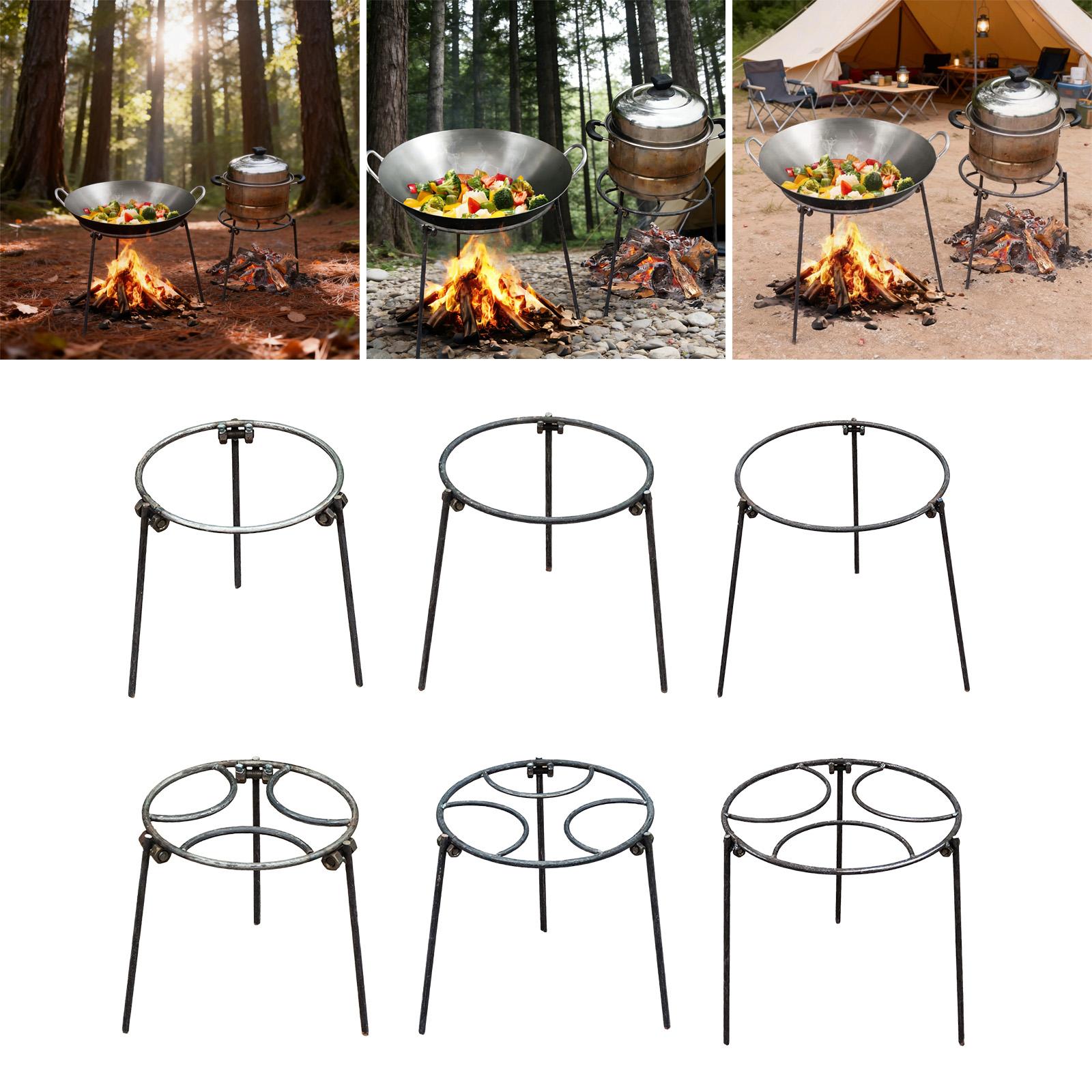 Camping Cooking Ovens - Trípode para Fogatas, Soporte Multiusos para