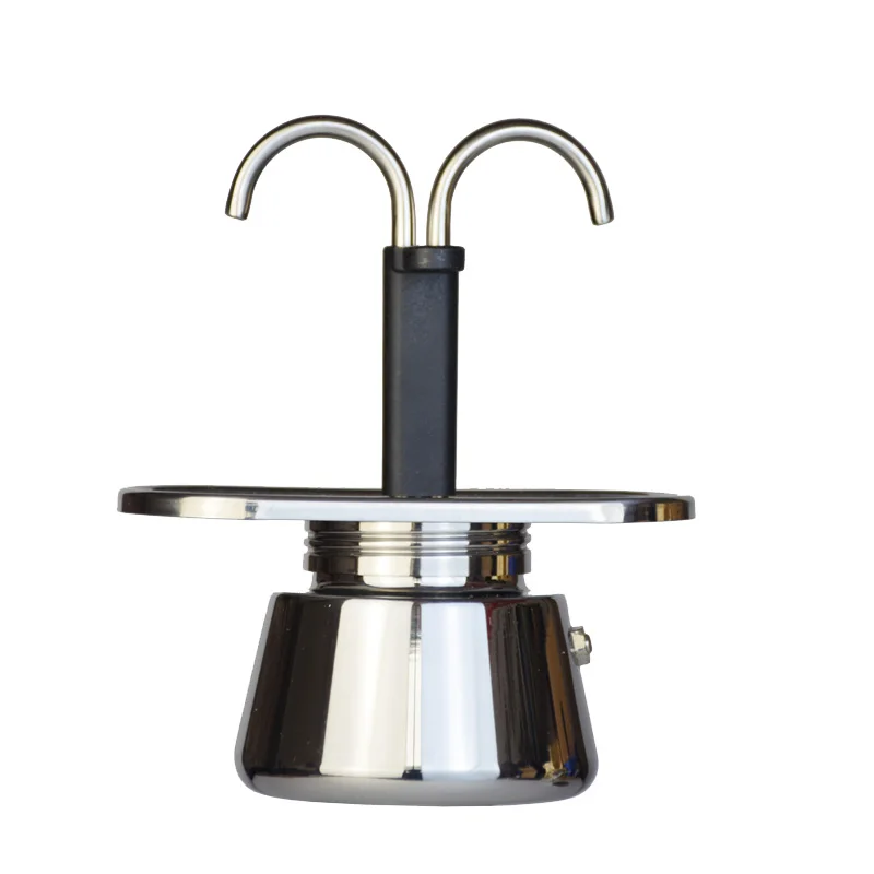 Pocket Coffee Maker - Mini olla Moka de 200ML, doble