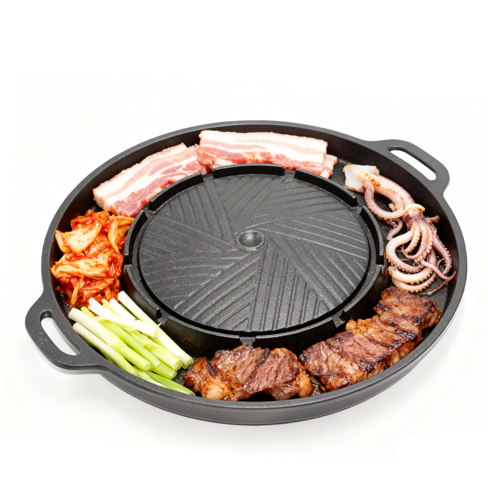 Camping Cooking Equipment - KOSUN Sartén para parrilla de barbacoa