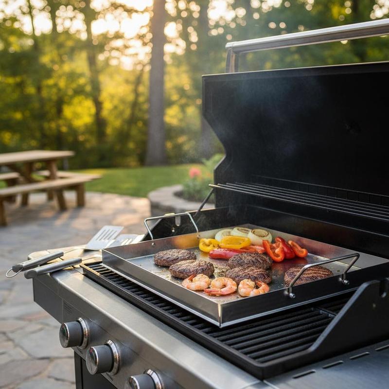 Camping Cooking Handle - Plancha universal de superficie plana de