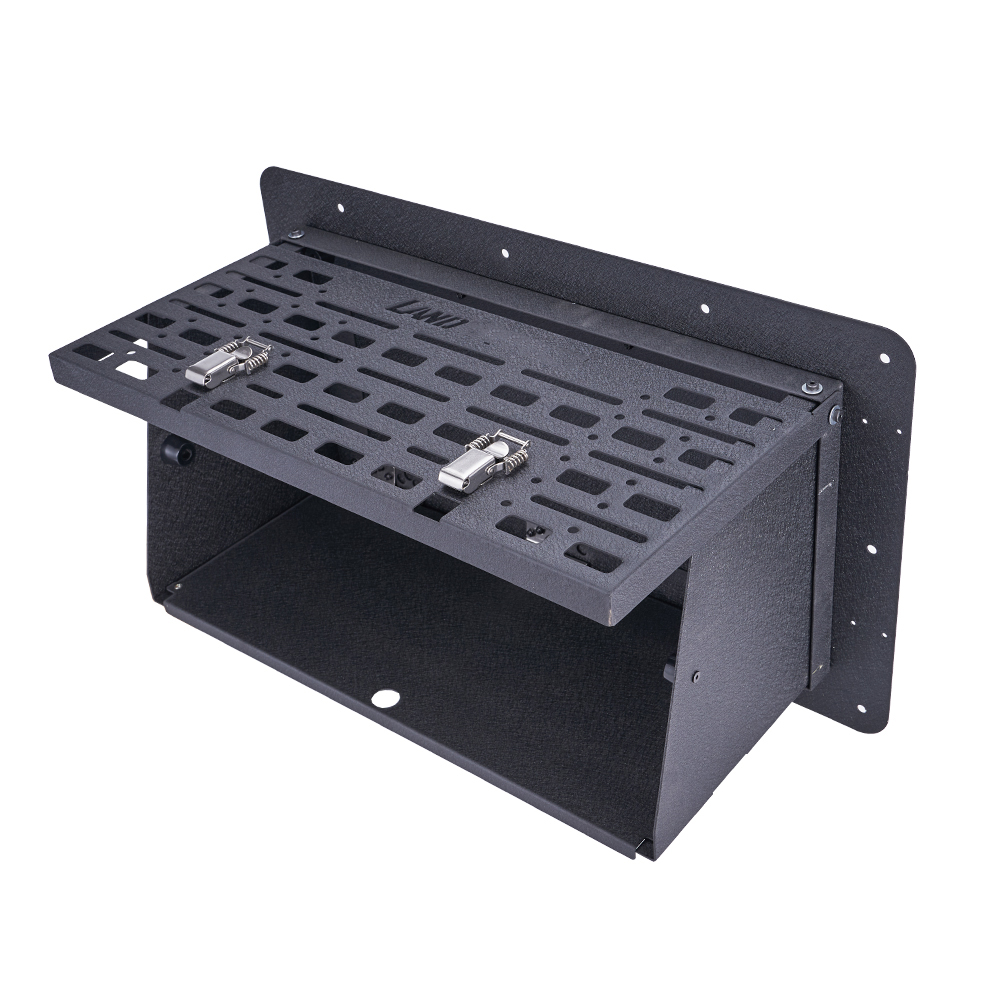 Camping Cooking Table - Puerta trasera de aleación, mesa desplegable,
