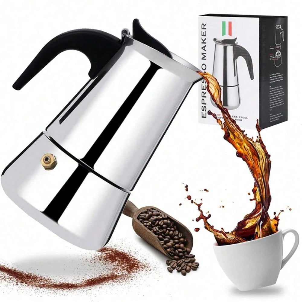 Camping Cooking Utilities - Cafetera de 12 tazas, cafetera Espresso