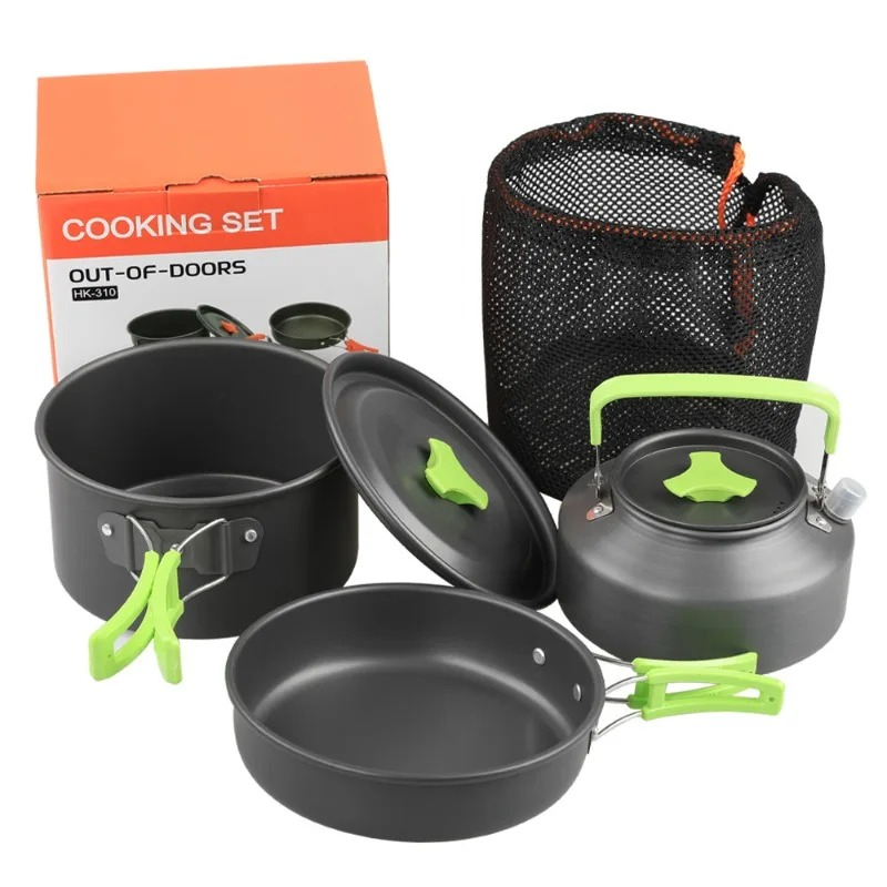 Camping Cooking Accessories Set - Juego de Cocina para Acampar, Juego