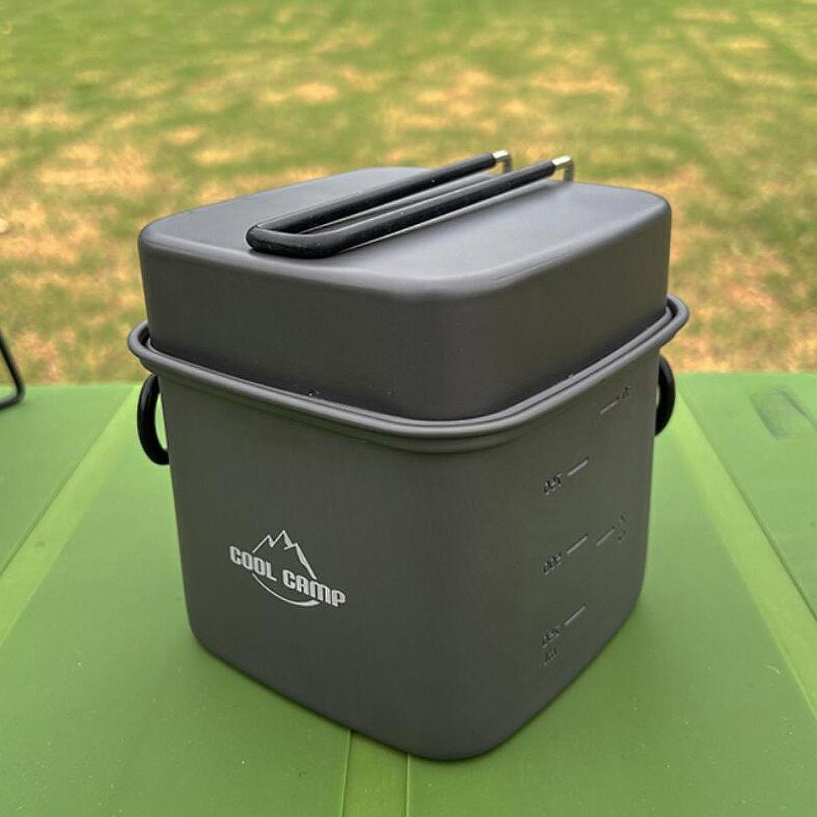 Camping Cooking Frying Pan - Juego de Utensilios de Cocina para