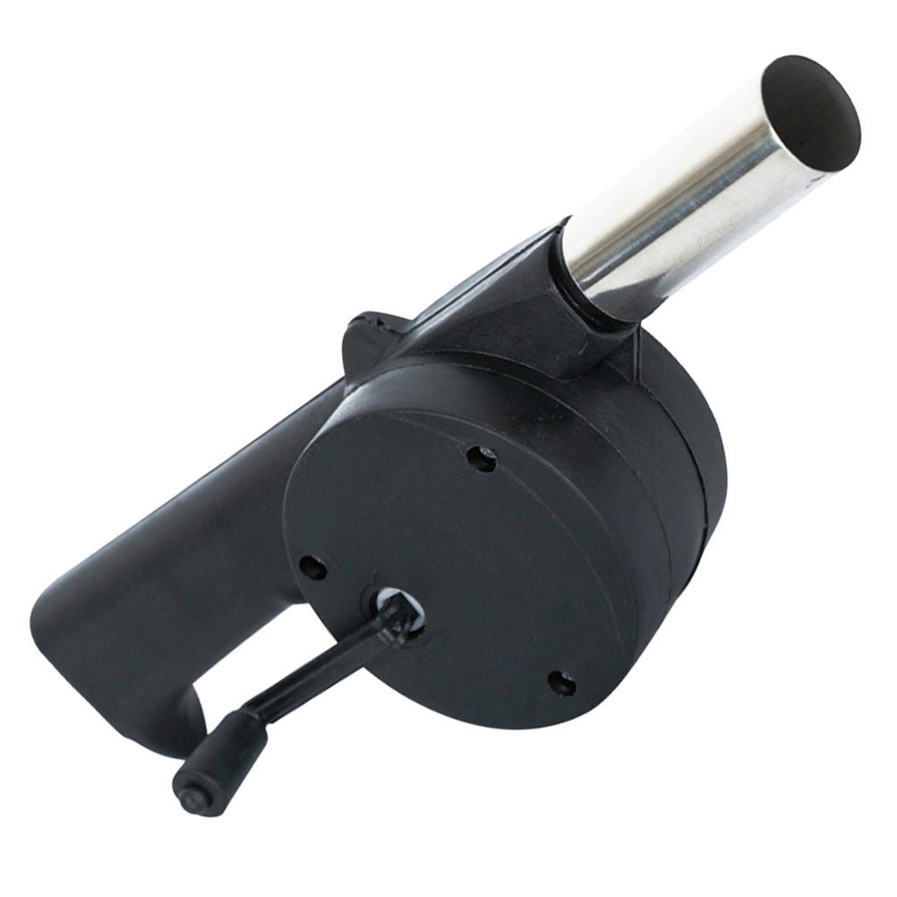 Camping Cooking Equipment - Soplador Manual de Manivela Negra, Ventilador