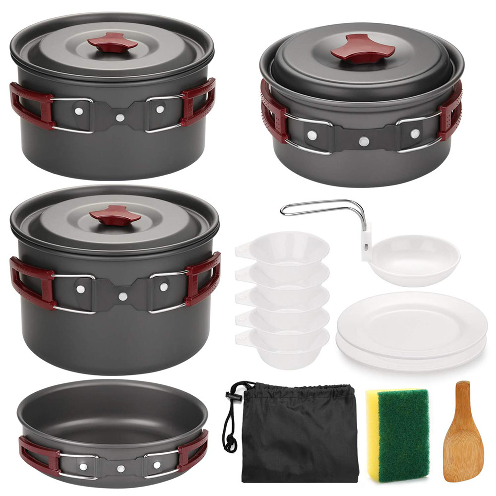 Camping Cooking Accessories Set - Kit de utensilios de cocina para
