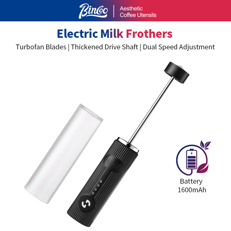 Pocket Coffee Maker - BINCOO-espumador de café eléctrico, recargable por