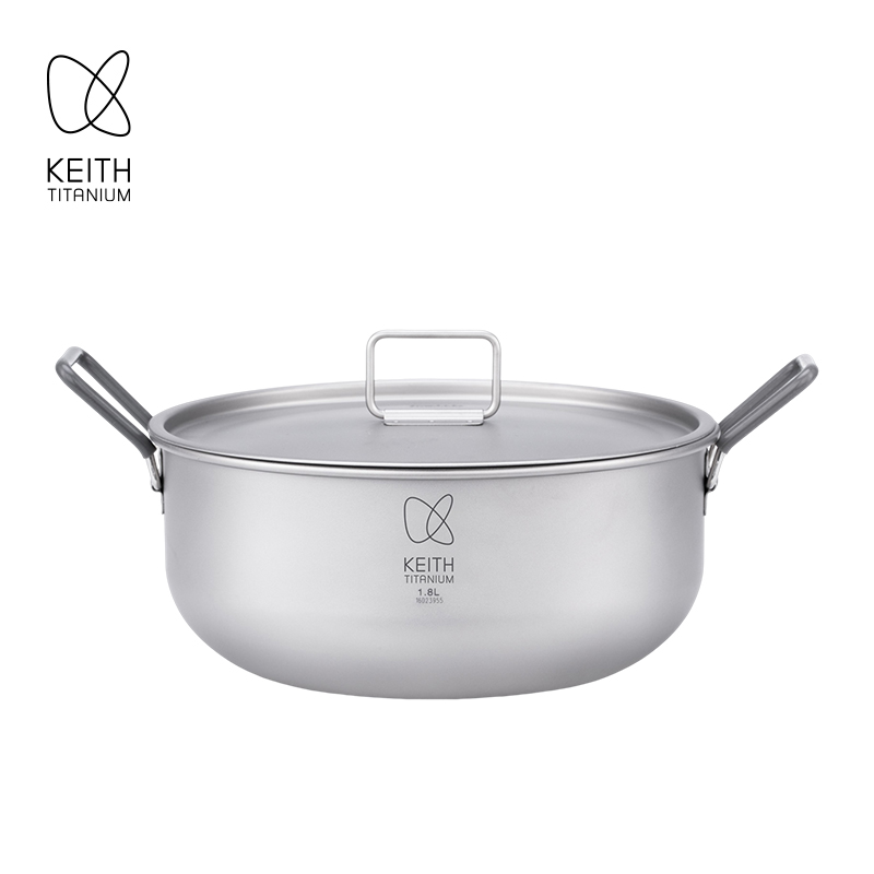 Camping Cooking Handle - Olla de Cocina KEITH de Titanio
