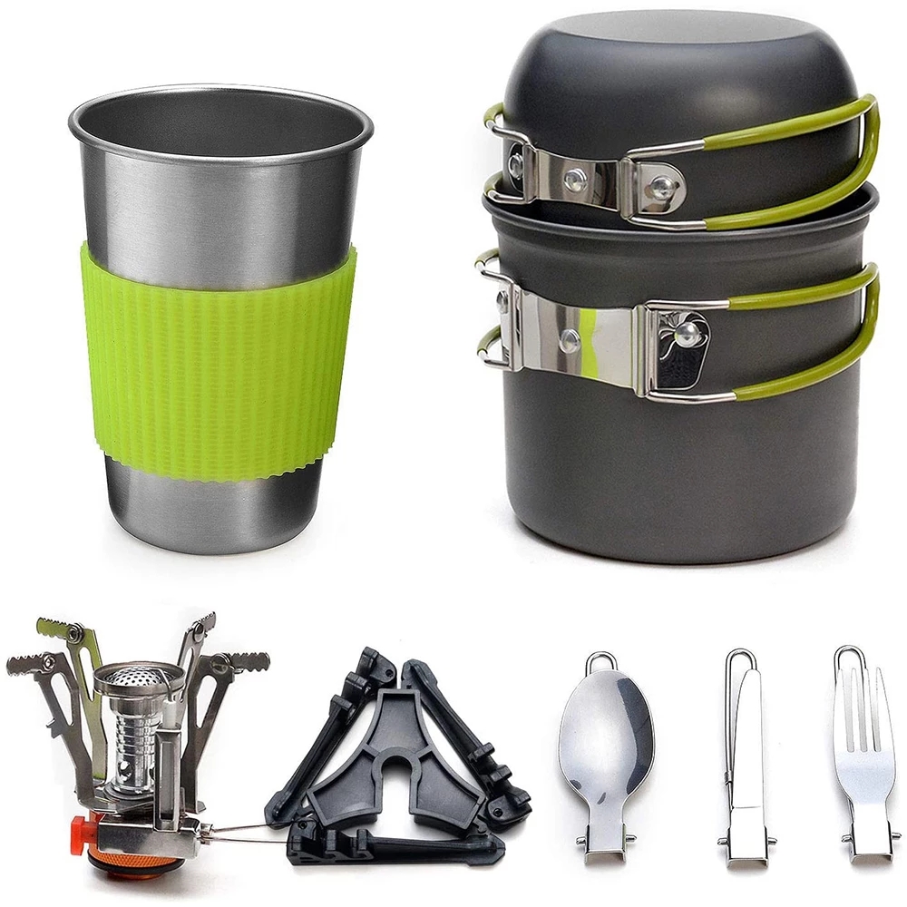 Camping Cooking Accessories Set - Kit de utensilios de cocina para