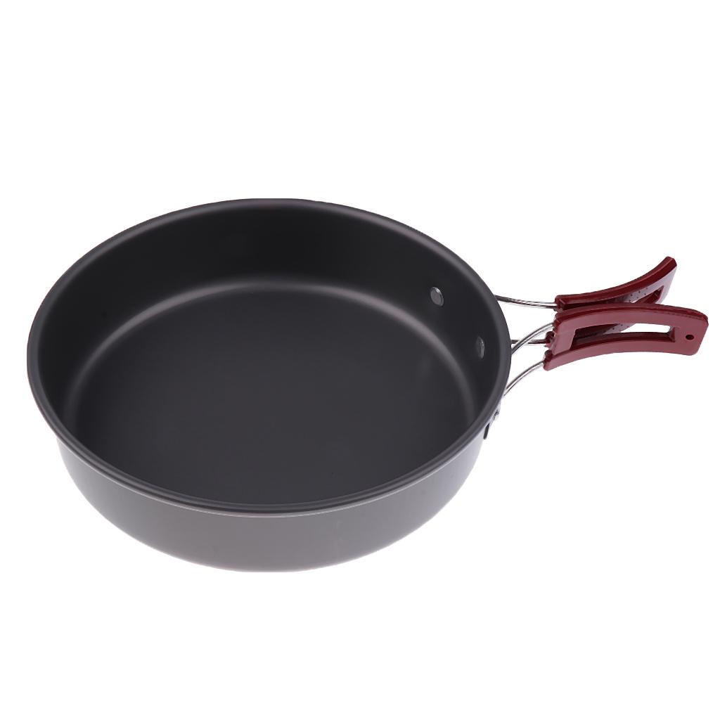 Sartén antiadherente portátil  - Camping Cooking Frying Pan reseña y precio