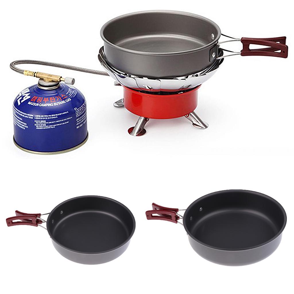 Sartén antiadherente portátil  - Camping Cooking Frying Pan reseña y precio
