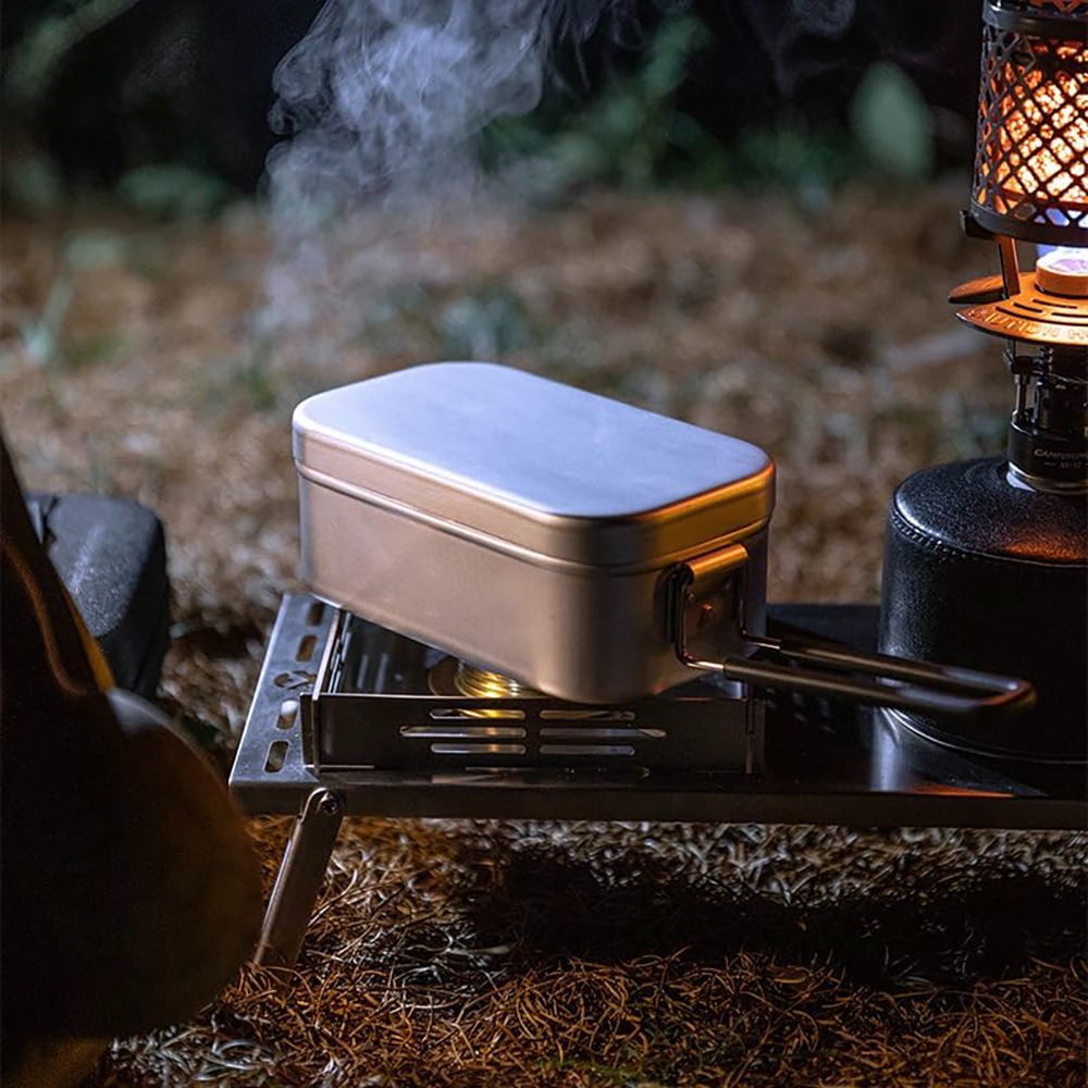 Vajilla ultraligera para acamp - Camping Cooking Accessories Set reseña y precio