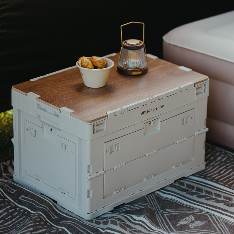 Caja de Almacenamiento Plegabl - Camping Cooking Table reseña y precio