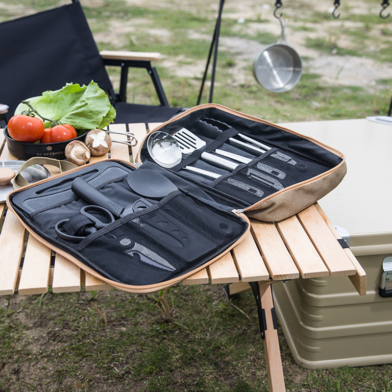 Juego de Utensilios de Cocina  - Camping Cooking Ware reseña y precio