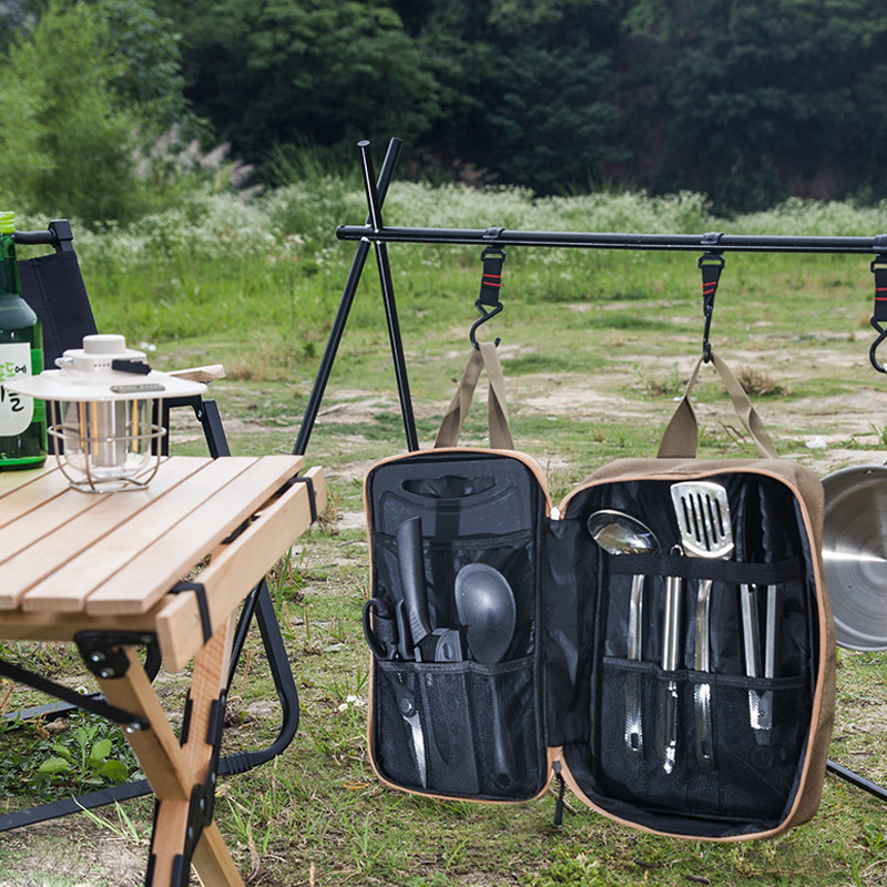 Juego de Utensilios de Cocina  - Camping Cooking Ware reseña y precio