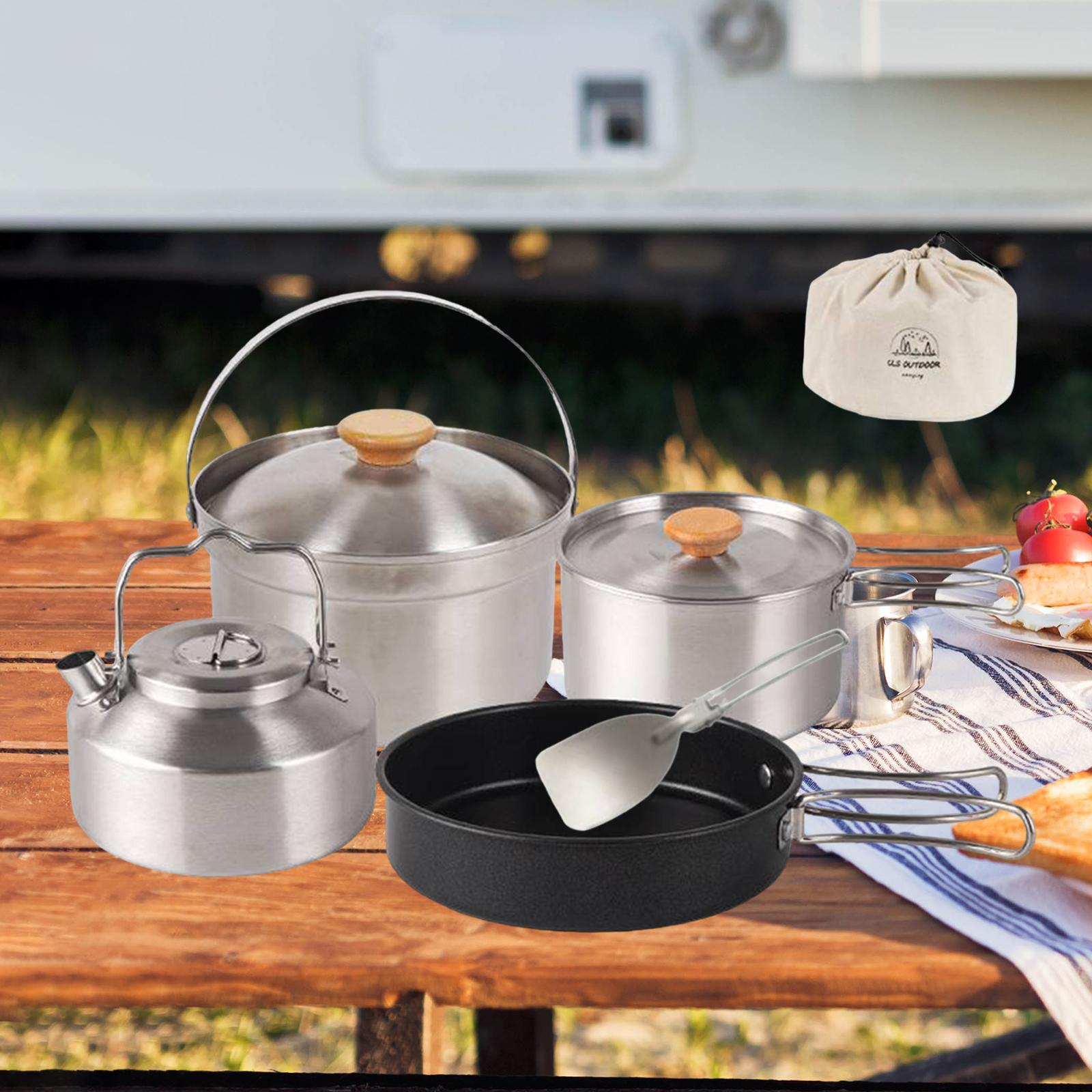 Utensilios de cocina para acam - Camping Cooking Handle reseña y precio
