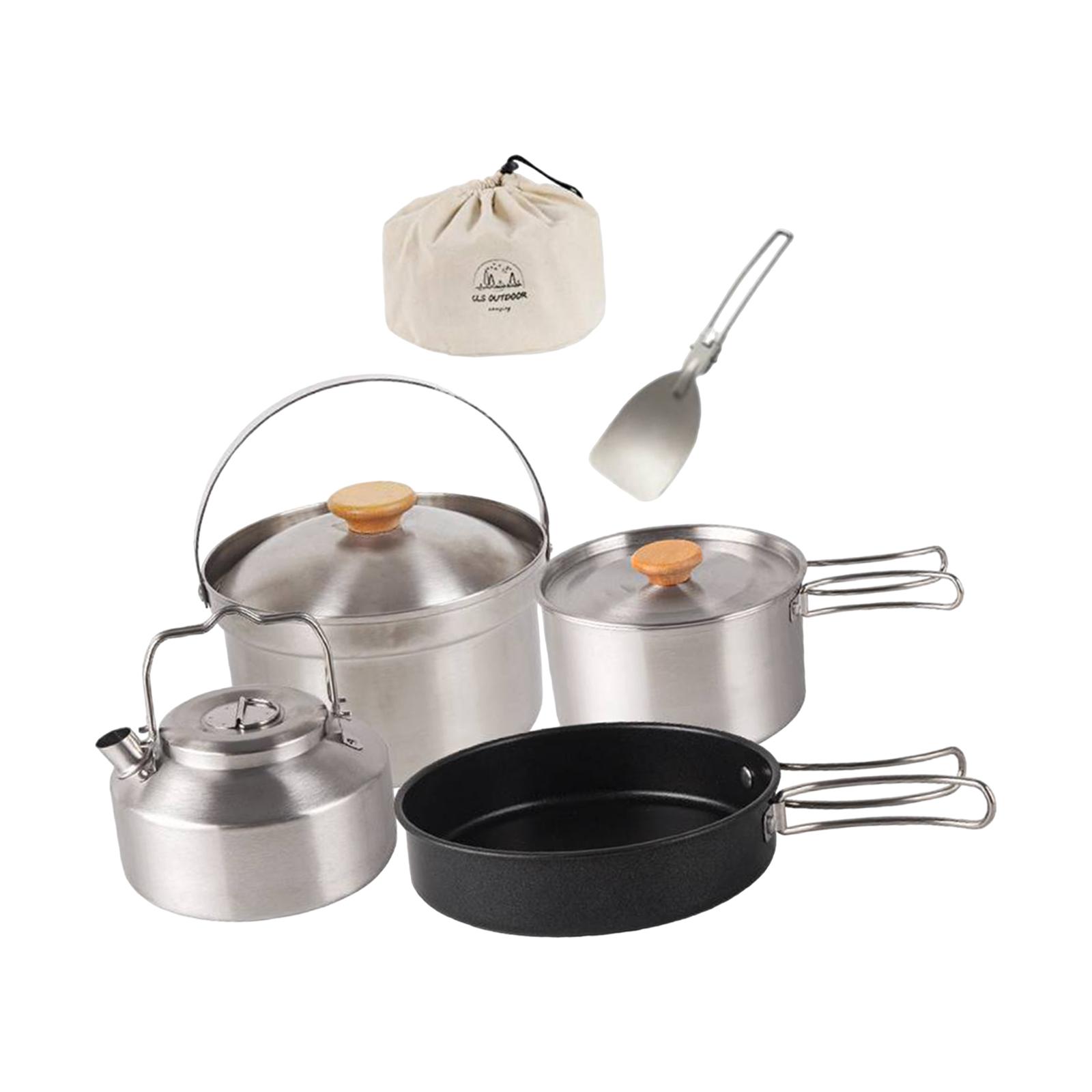 Utensilios de cocina para acam - Camping Cooking Handle reseña y precio