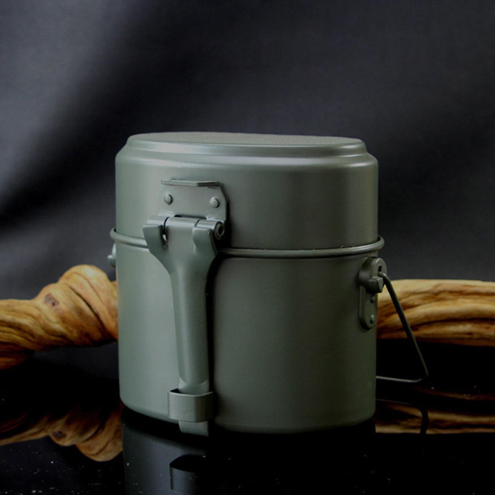 Juego de 3 piezas de ollas y s - Camping Cooking Mess Kit reseña y precio