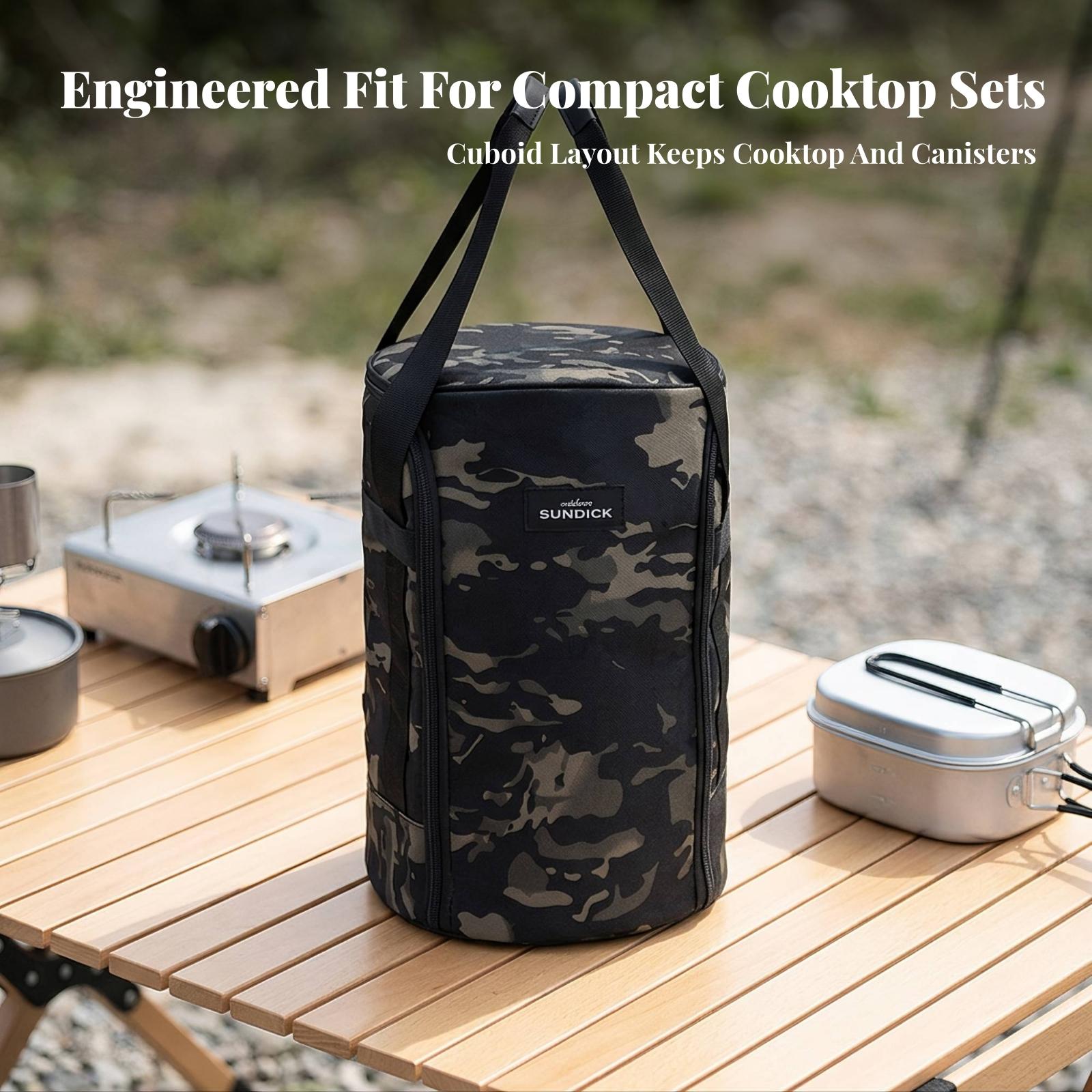 Bolsa de transporte para cocin - Camping Cooking Handle reseña y precio