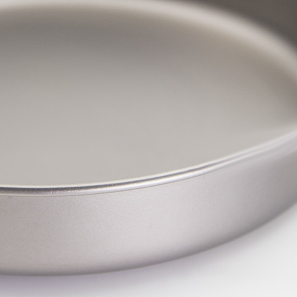 Olla ultraligera de Ti pura pa - Camping Cooking Frying Pan reseña y precio