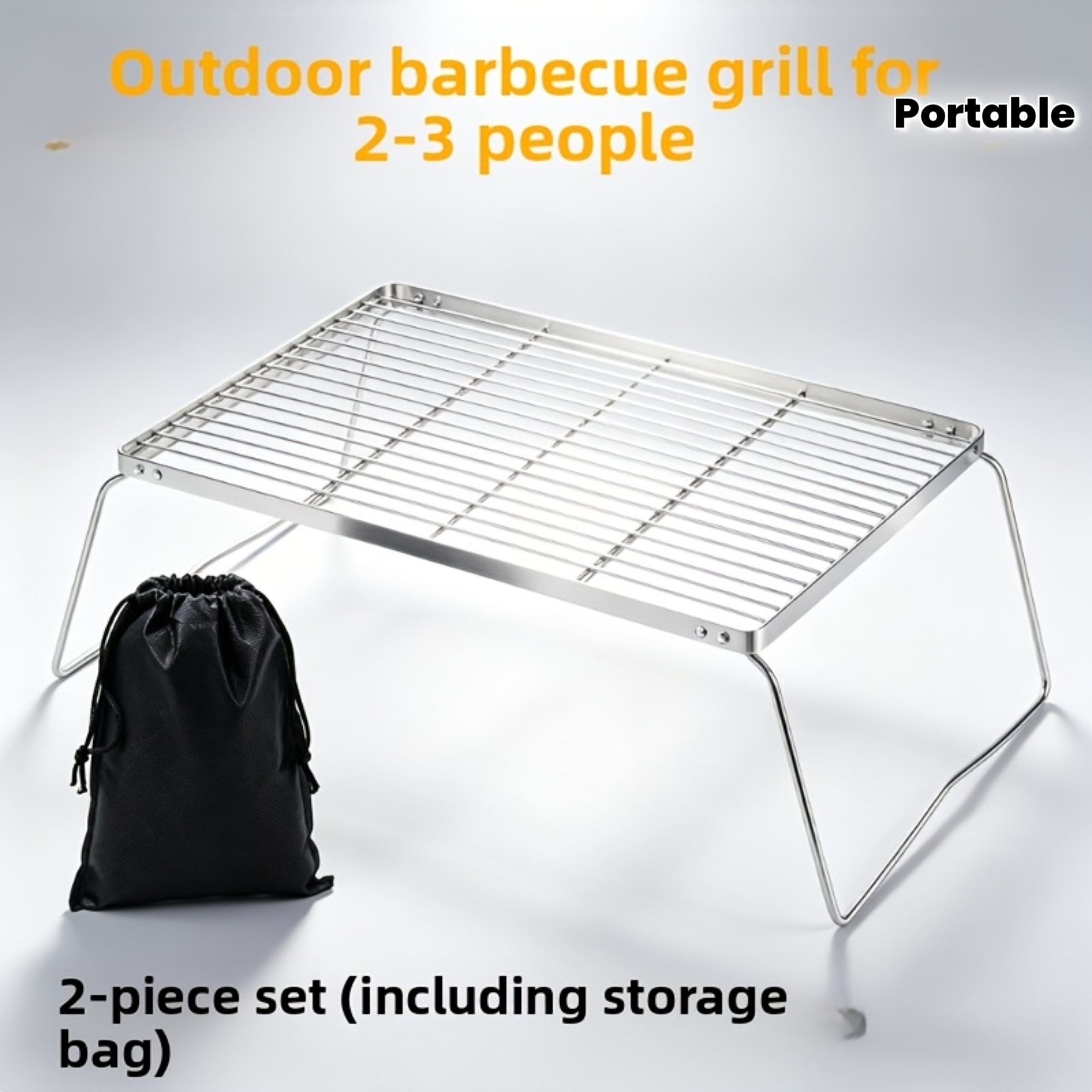 Soporte portátil plegable de a - Camping Cooking Utilities reseña y precio