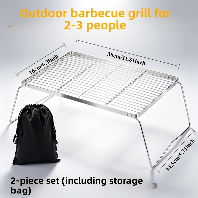 Soporte portátil plegable de a - Camping Cooking Utilities reseña y precio
