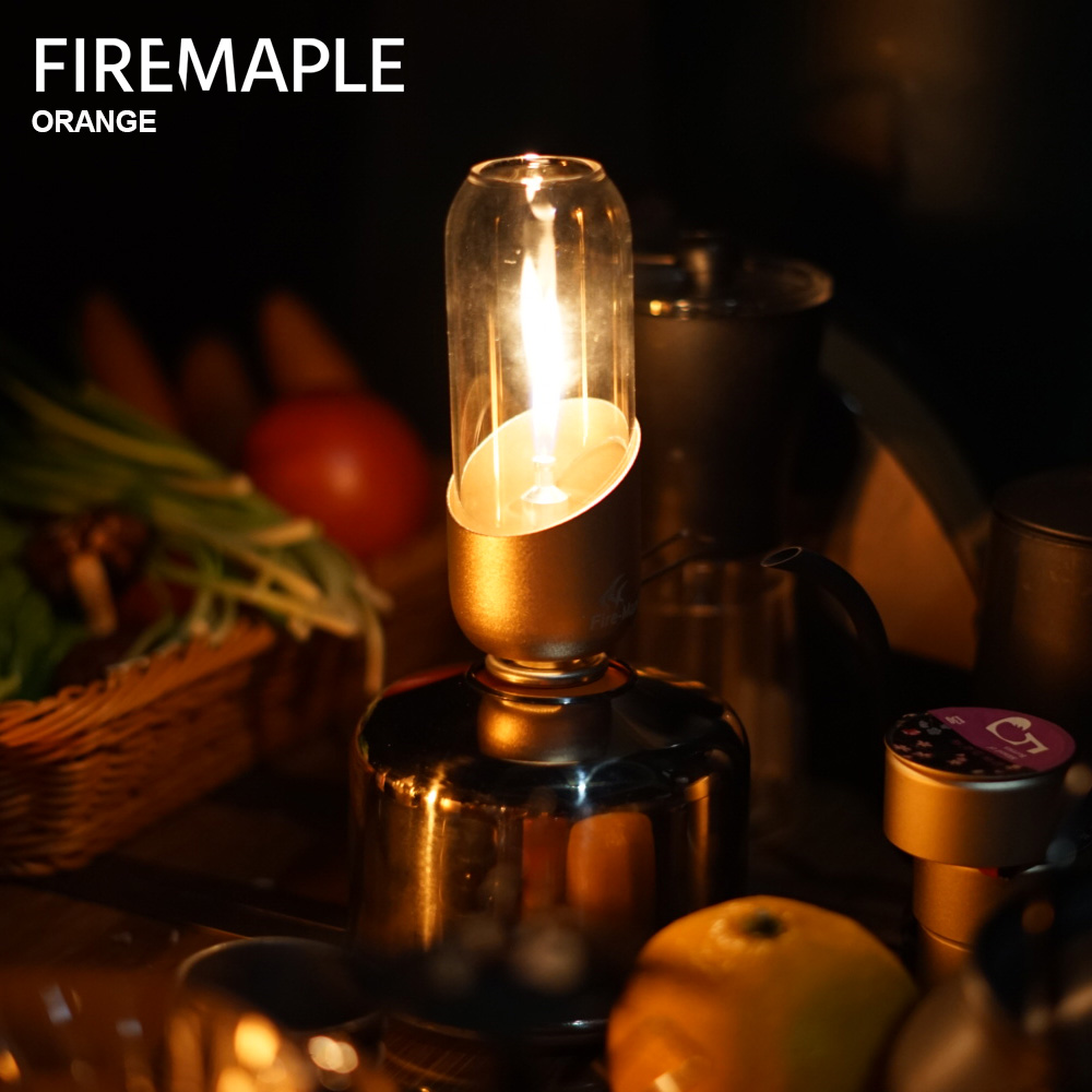 Linterna de Gas naranja de arc - Camping Cooking Light reseña y precio
