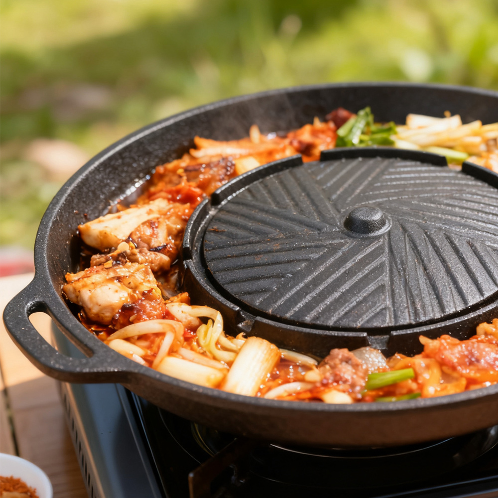 KOSUN Sartén para parrilla de  - Camping Cooking Equipment reseña y precio
