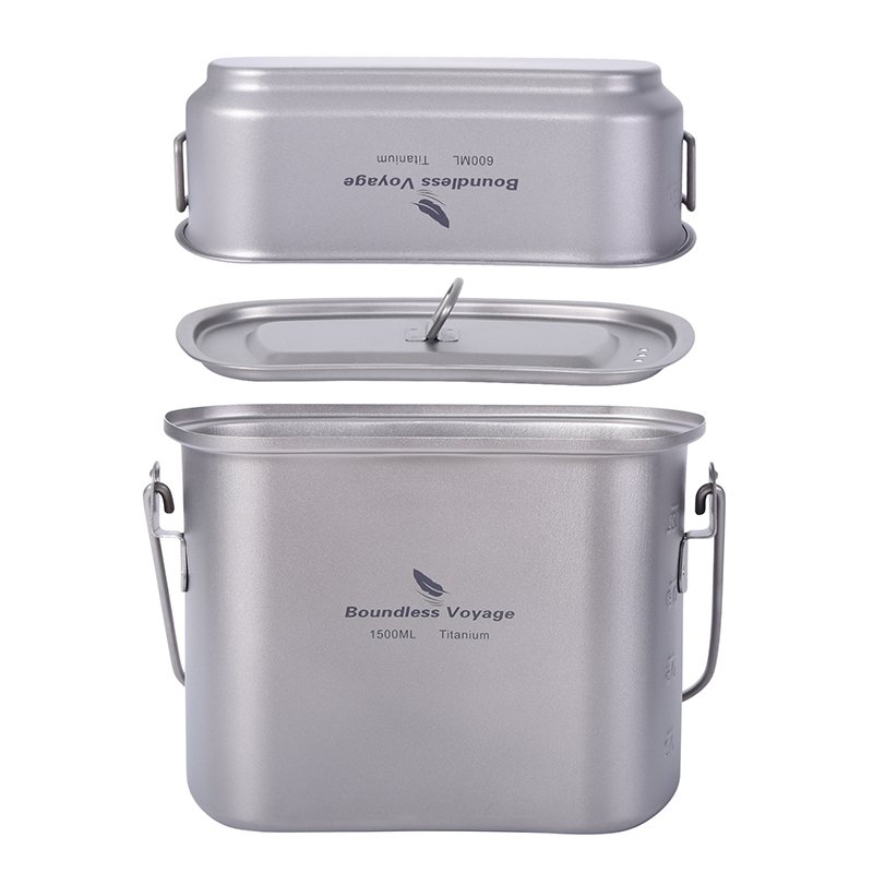 Kit de cocina militar para aca - Camping Cooking Mess Kit reseña y precio