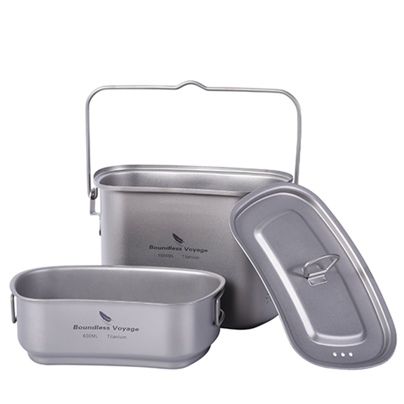 Kit de cocina militar para aca - Camping Cooking Mess Kit reseña y precio