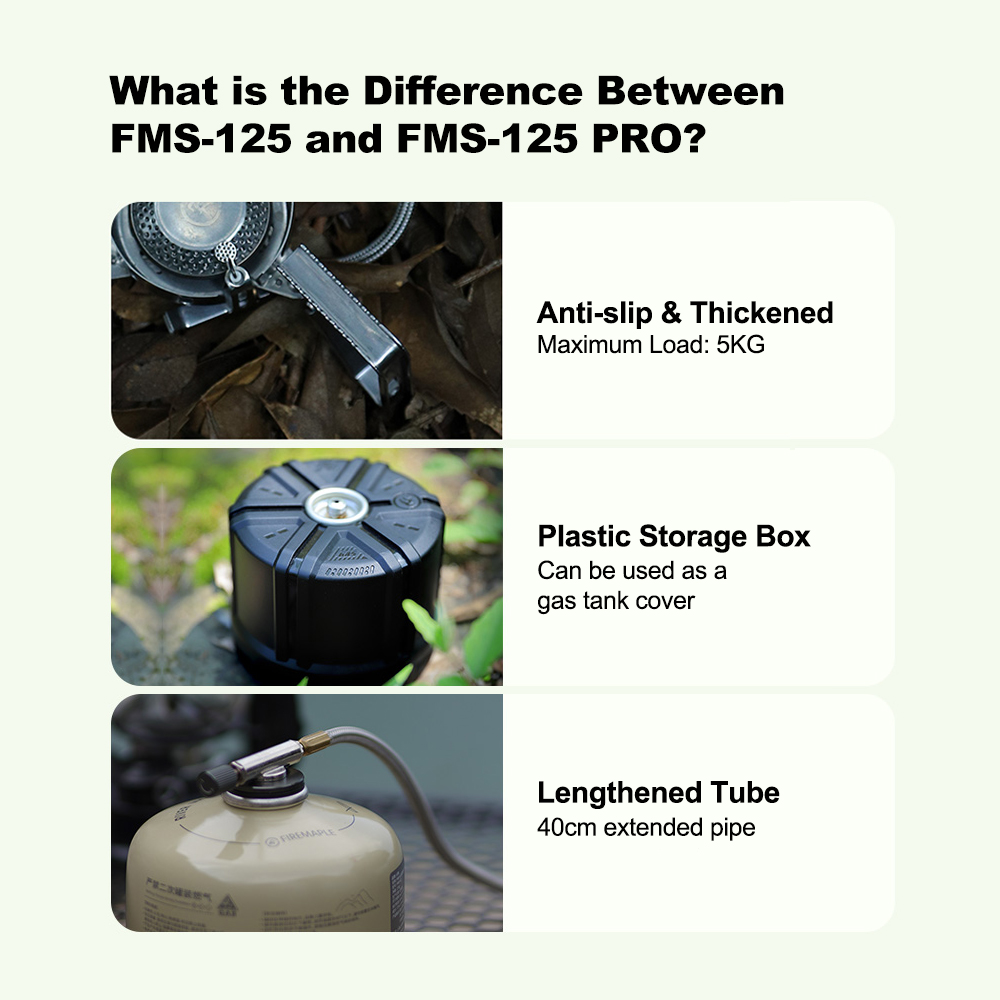 Estufa ignífuga de arce a prue - Camping Cooking Light reseña y precio