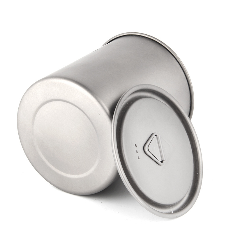 Tazas de titanio para acampar, - Camping Cooking Ware reseña y precio