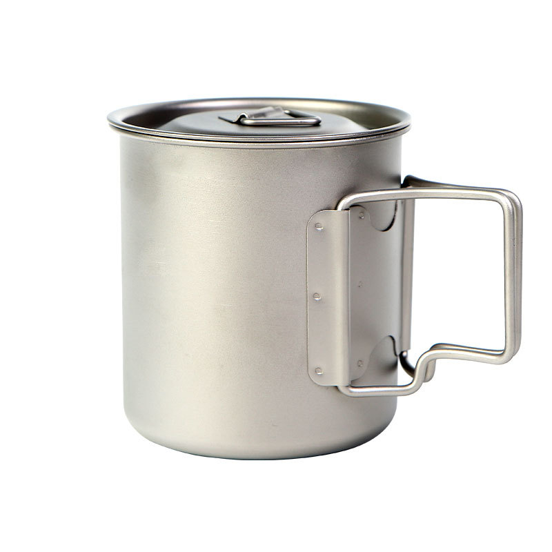 Tazas de titanio para acampar, - Camping Cooking Ware reseña y precio