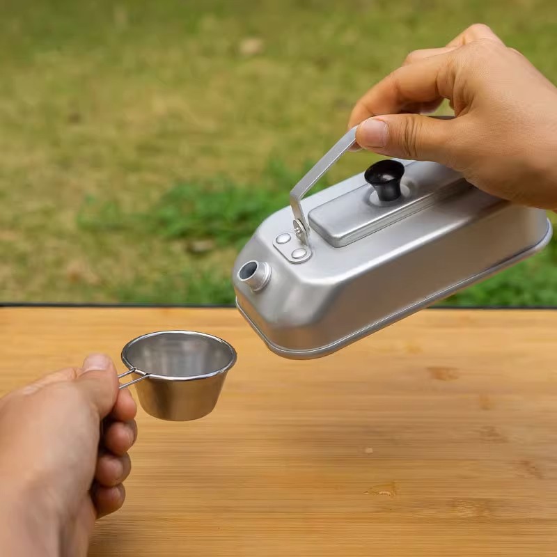 Tetera portátil ultraligera pa - Camping Cooking Accessories Set reseña y precio