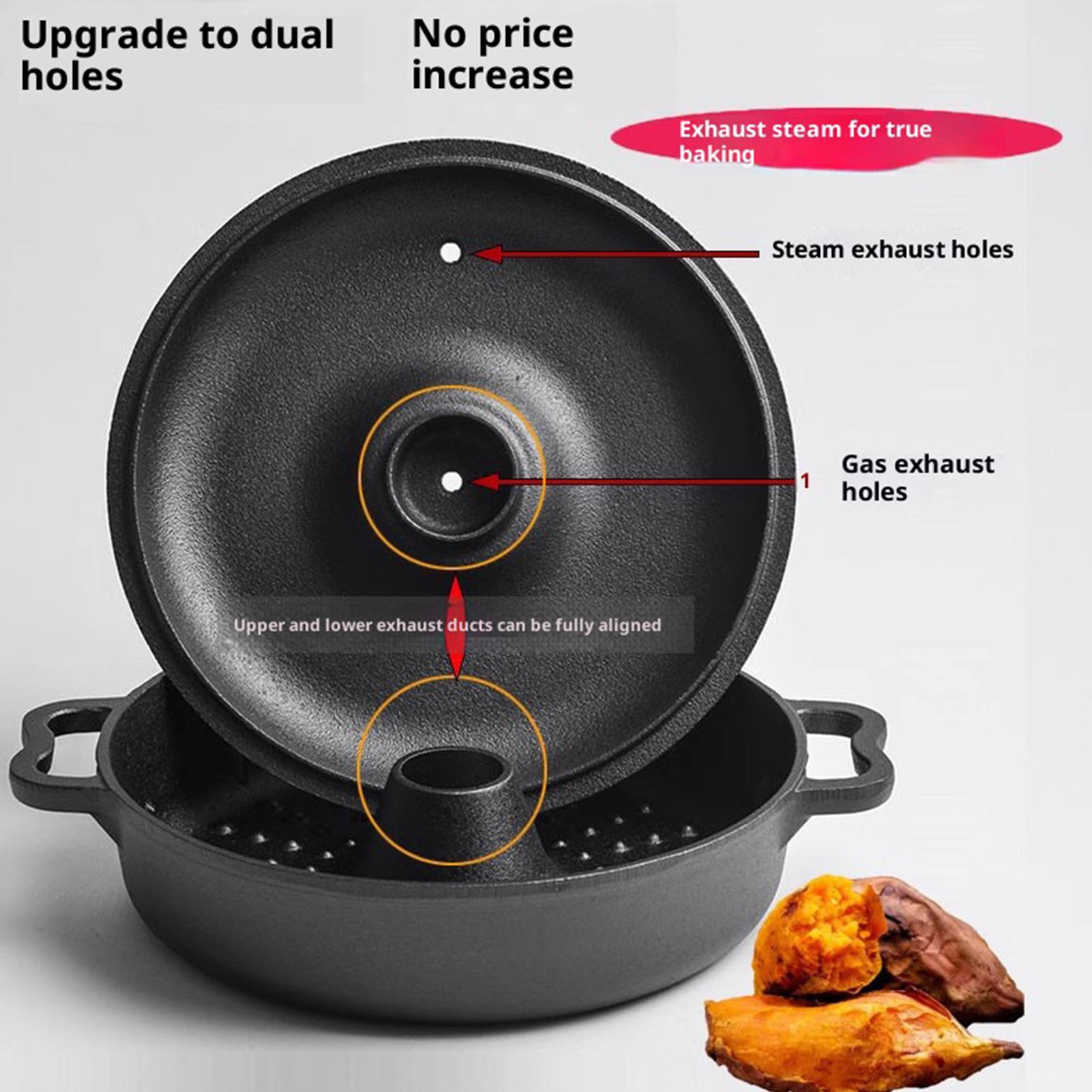 Caldero de hierro fundido para - Camping Cooking Ovens reseña y precio