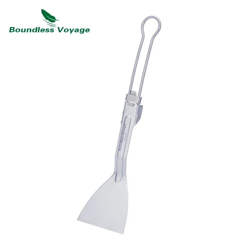 Espátula de titanio Boundless  - Camping Cooking Handle reseña y precio