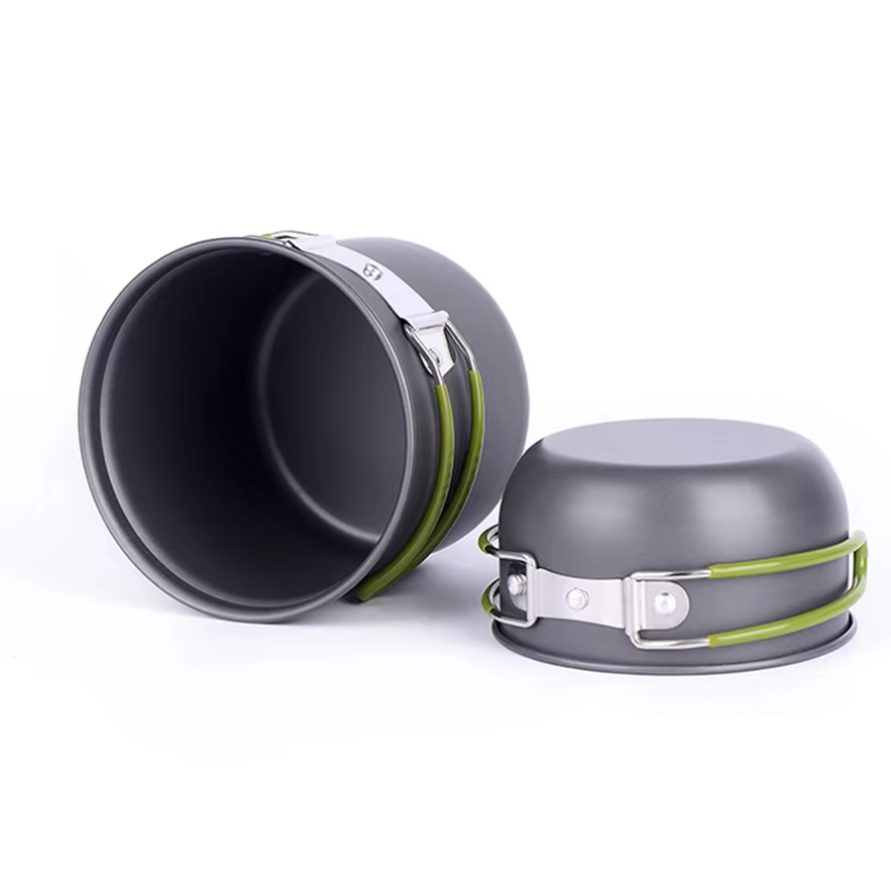 Juego de ollas ultraligeras pa - Camping Cooking Mess Kit reseña y precio
