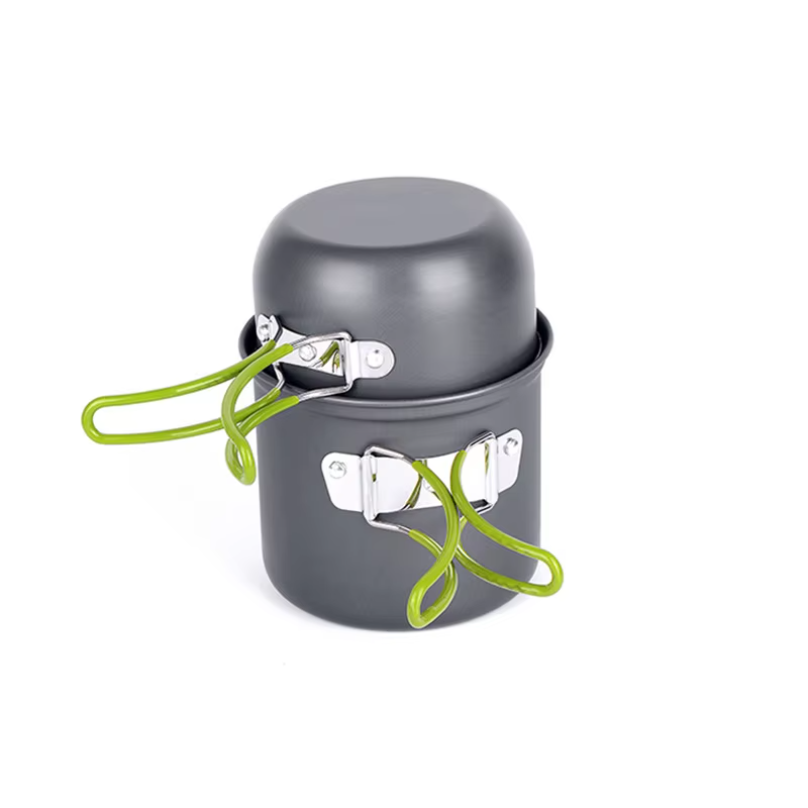Juego de ollas ultraligeras pa - Camping Cooking Mess Kit reseña y precio