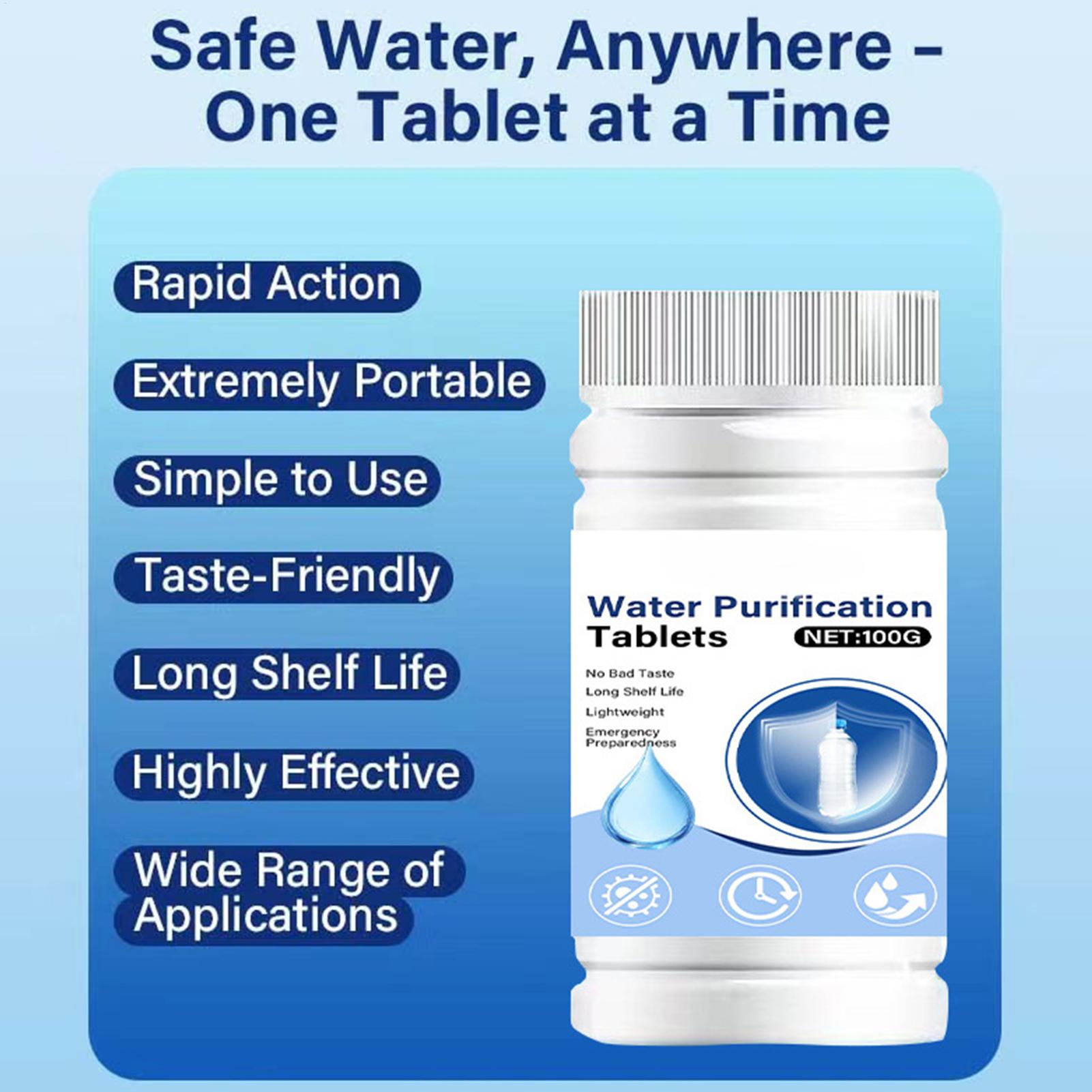 Tabletas Purificadoras de Agua - Water Purification Tablet reseña y precio