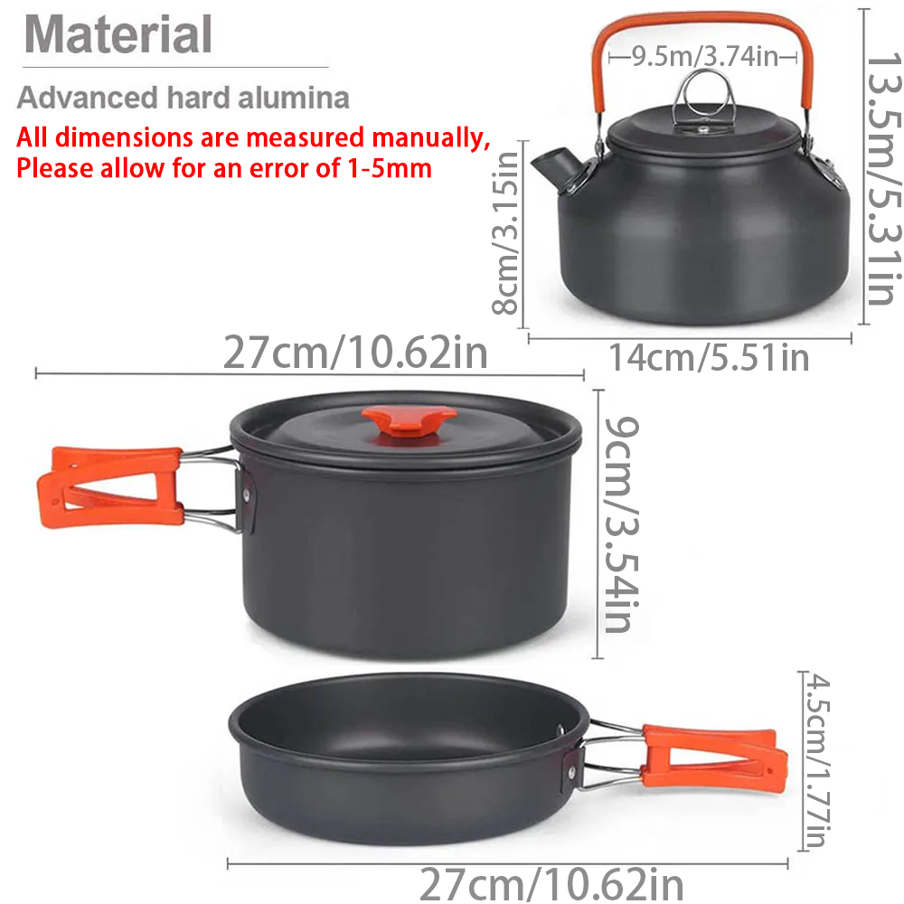 1 Uds./1 Juego de utensilios d - Camping Cooking Accessories Set reseña y precio
