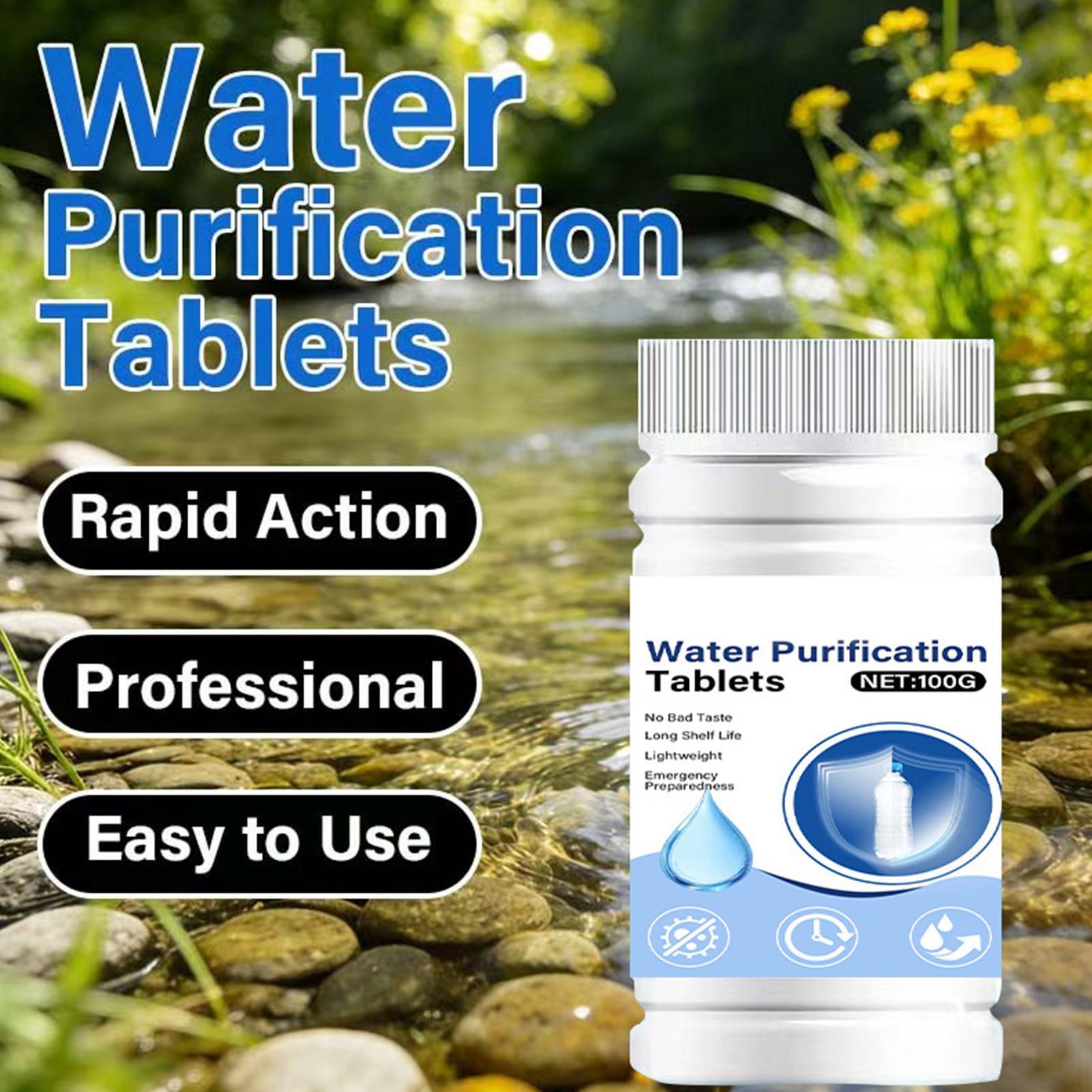 Tabletas de purificación de ag - Water Purification Tablet reseña y precio