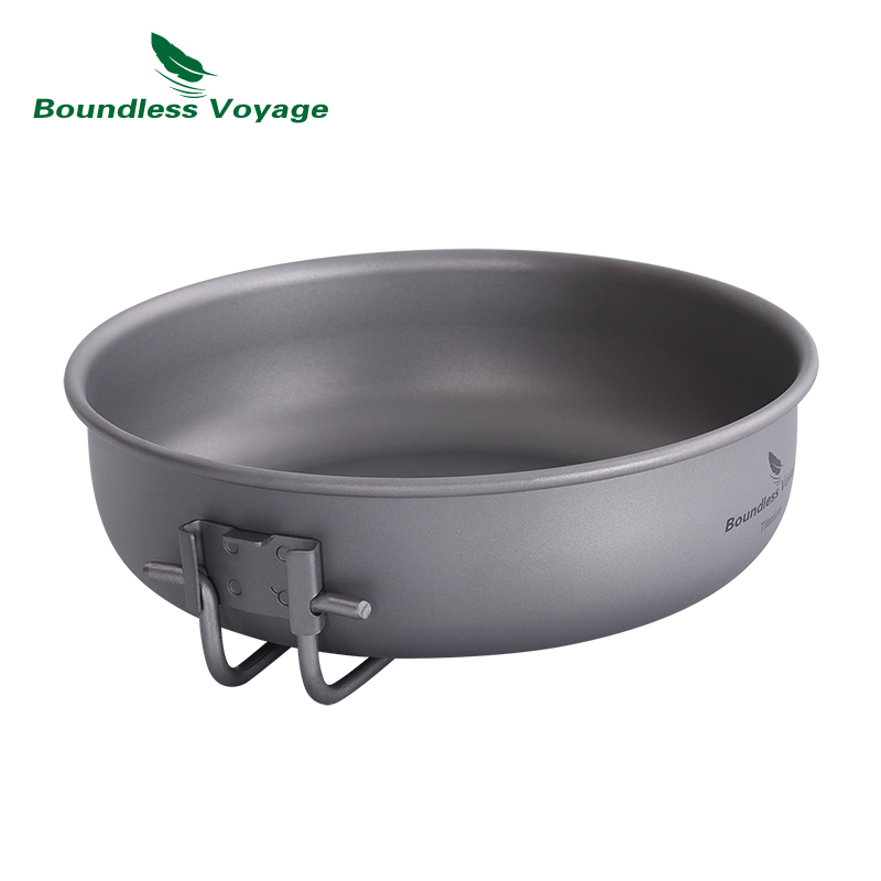 Sartén de titanio ultraligera  - Camping Cooking Ware reseña y precio
