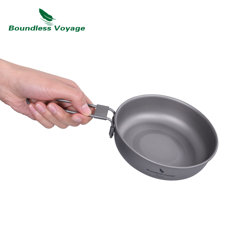 Sartén de titanio ultraligera  - Camping Cooking Ware reseña y precio