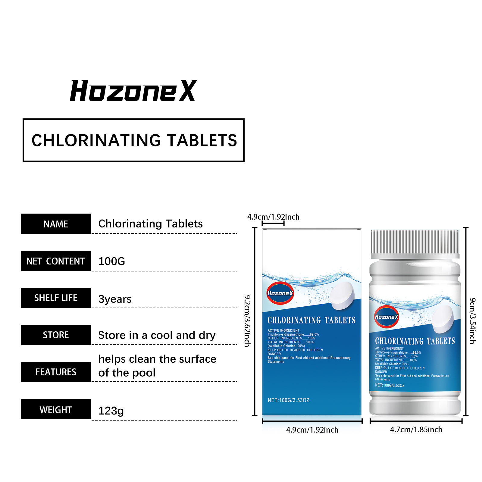 Tabletas efervescentes para li - Water Purification Tablet reseña y precio