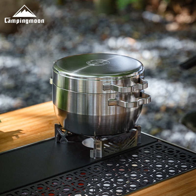 Olla colgante para exteriores  - Camping Cooking Frying Pan reseña y precio